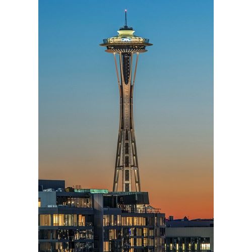 Washington State-Seattle Space Needle at Sunset